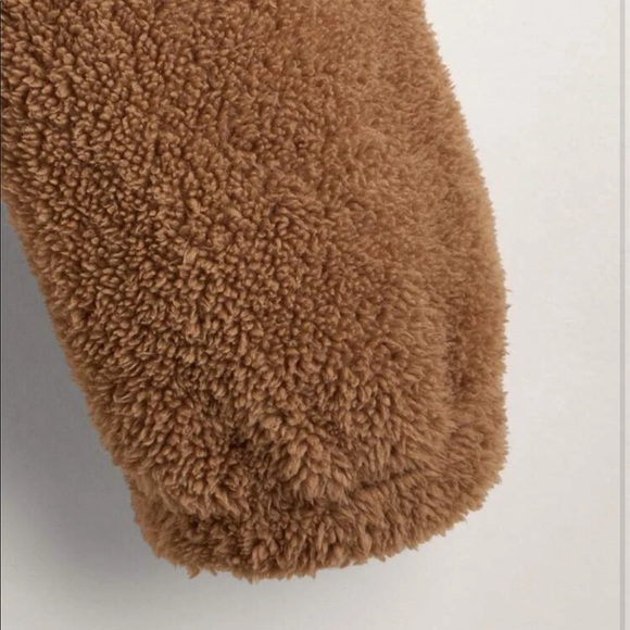 SHEIN Teddy Cropped Hoodie and Fleece Pants Combo - Picture 4 of 10